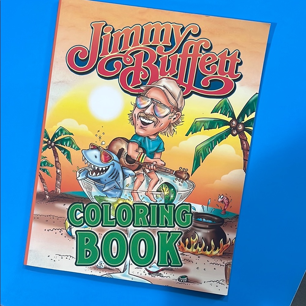 Jimmy Buffett Coloring Book